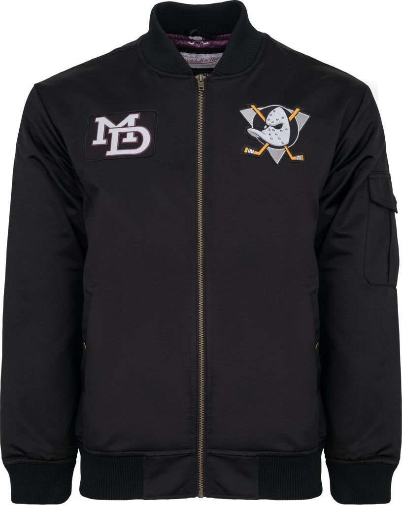 M&N Heavyweight Bomber Jacket NHL Anaheim Ducks - M