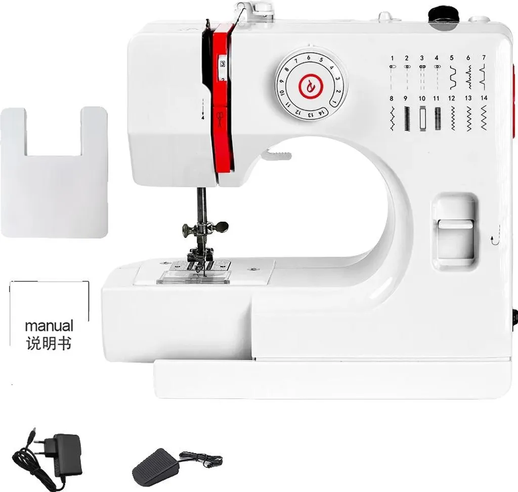 Machine à coudre compacte 14 points - Réparez vos vêtements facilement