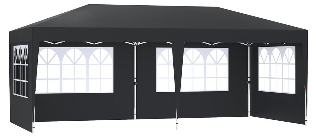 QEENTOE 3x6 meter inklapbare tuinpaviljoen, Productafbeelding 