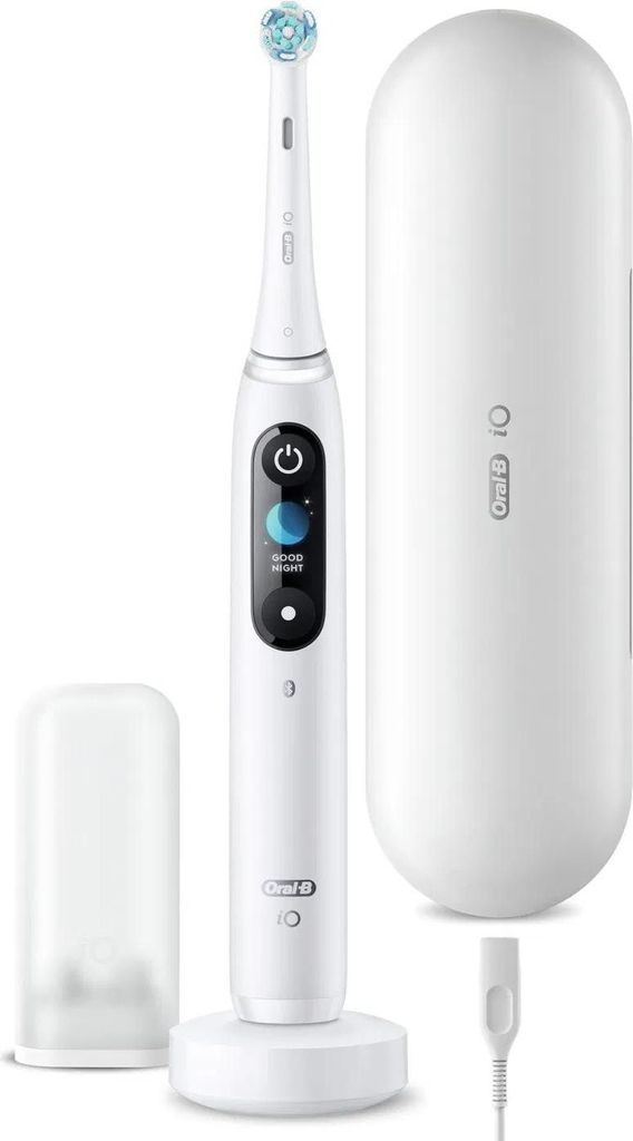 Elektrische Zahnbürste Braun Oral-B iO Series 9 Weiß Produktbild 