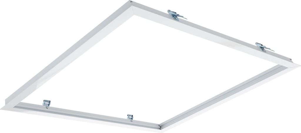 Einbaurahmen für LED-Panel 62x62 cm Weiß Produktbild 
