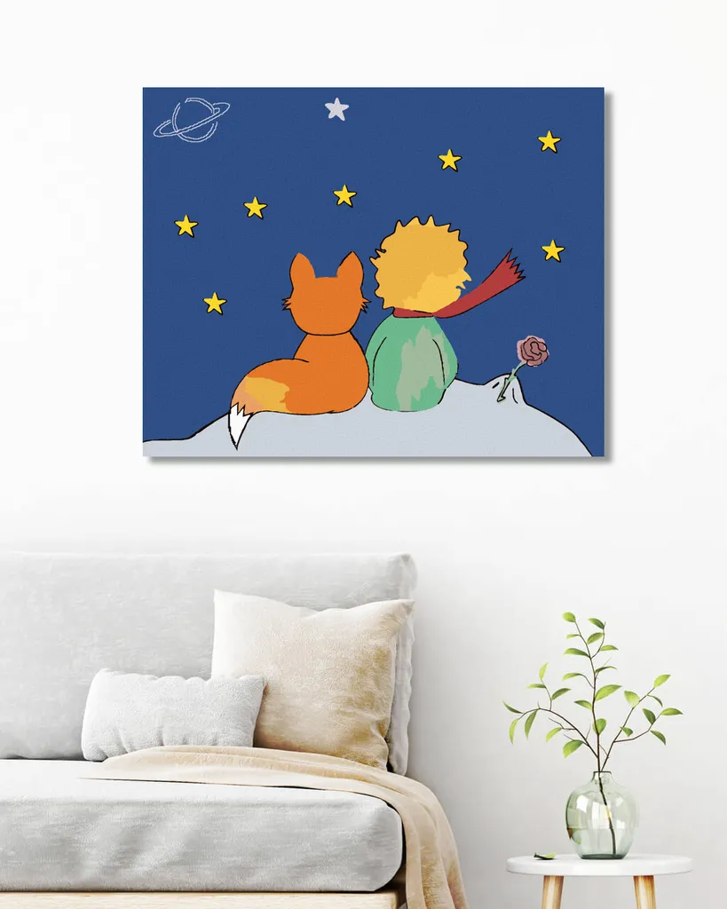 Diamond Painting Zuty Piccolo Principe e le Stelle 40x50 DIY - 2