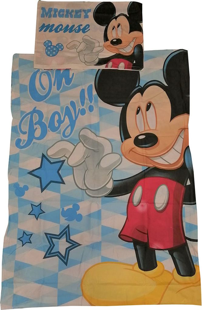 Disney detská posteľná bielizeň Mickey Mouse s hviezdičkami Obrázok produktu 1