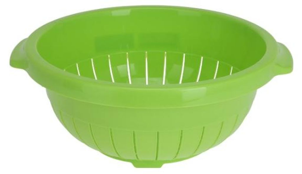 Excellent Houseware Siebe, Kunststoff, 27x25x12 cm, grün Produktbild 