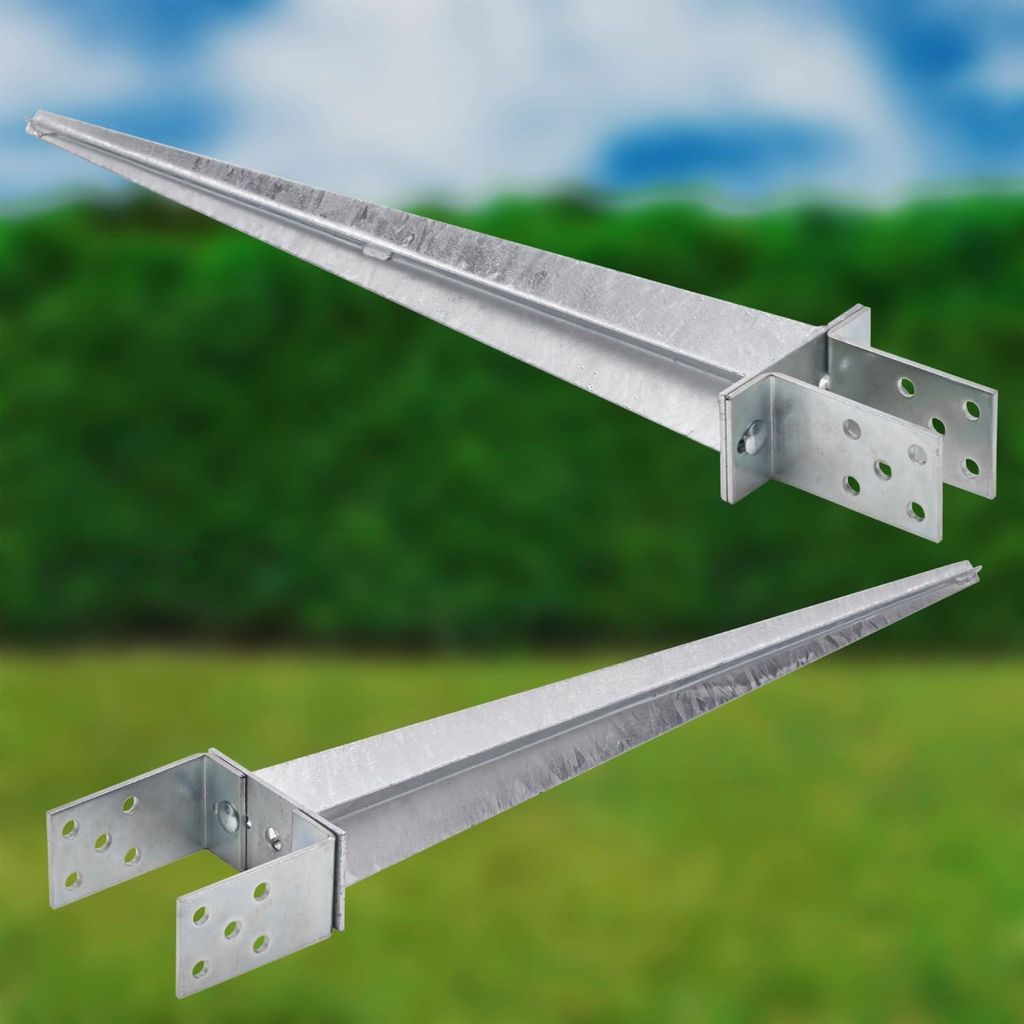 Pfostenträger 0-160 mm verstellbar Einschlaghülse Produktbild 