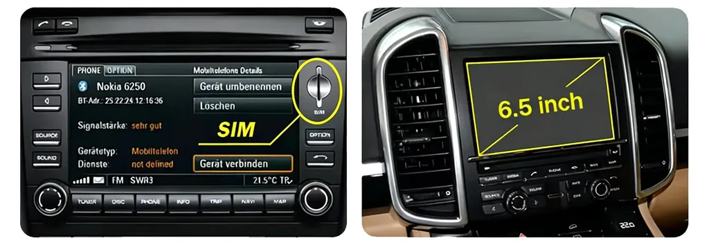Éliminez les câbles avec CarPlay sans fil pour Système Porsche PCM