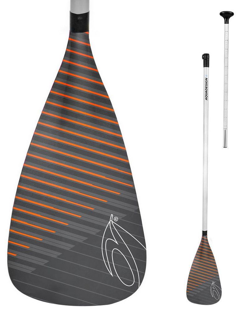 Aquadesign Pagaie SUP Réglable en 2 Parties de 160à 220 cm- Image du produit 