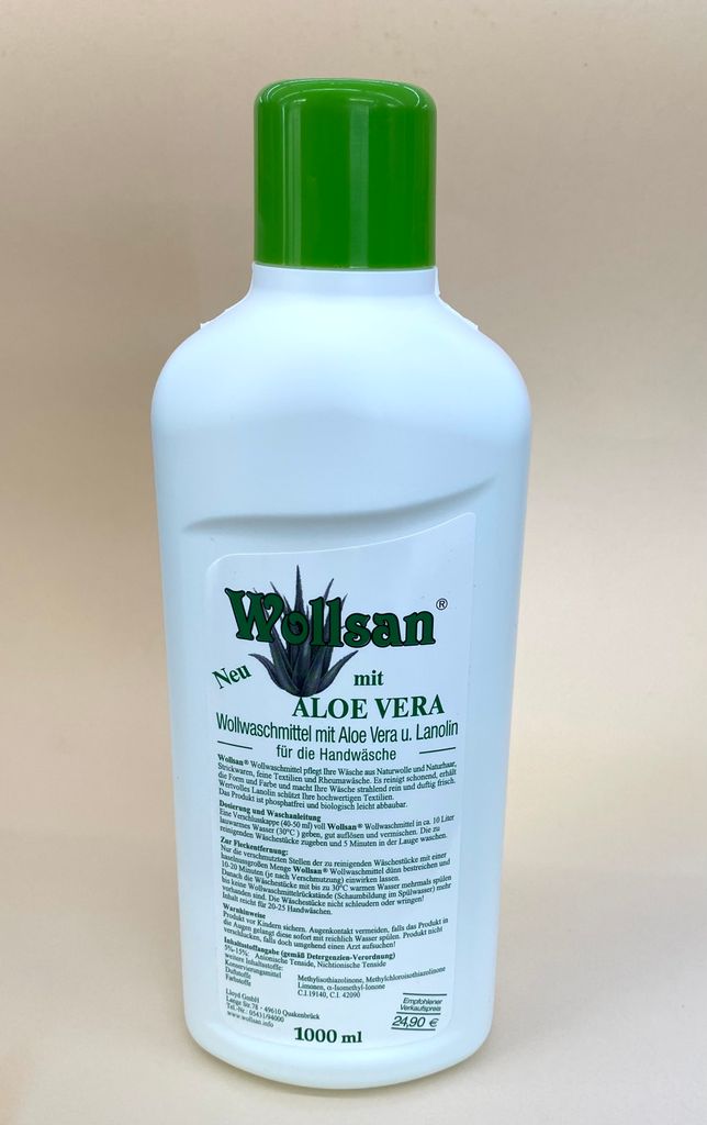 Wollsan Wollwaschmittel mit Aloe Vera Produktbild 