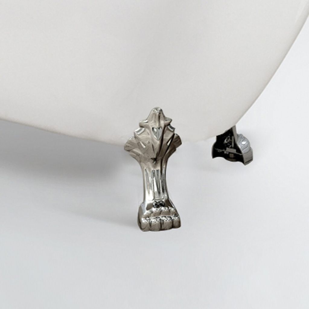 HOME DELUXE - freistehende Badewanne FAMA Weiß Wanne Design Produktbild 6