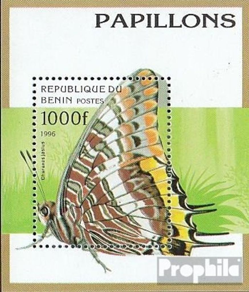 Briefmarken Benin 1996 Mi Block16 (kompl.Ausg.) postfrisch Schmetterlinge