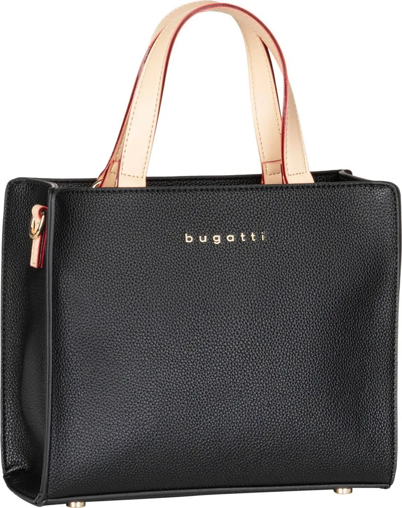 bugatti Borsa Ella Mini Black - Mini Shopper Donna Tracolla Nero - 13