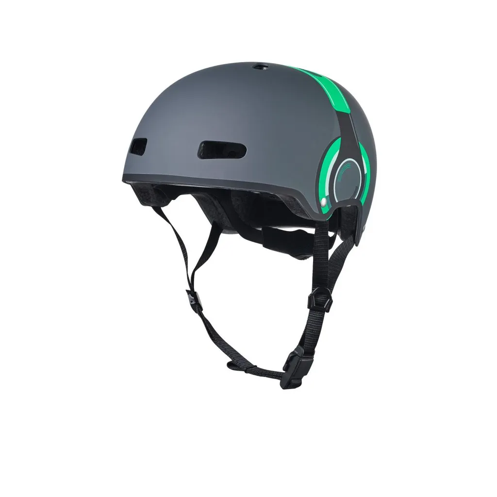 Casque Helma LED Vert M 54-58 cm : Ultra-Léger, Lumineux et Ajustable