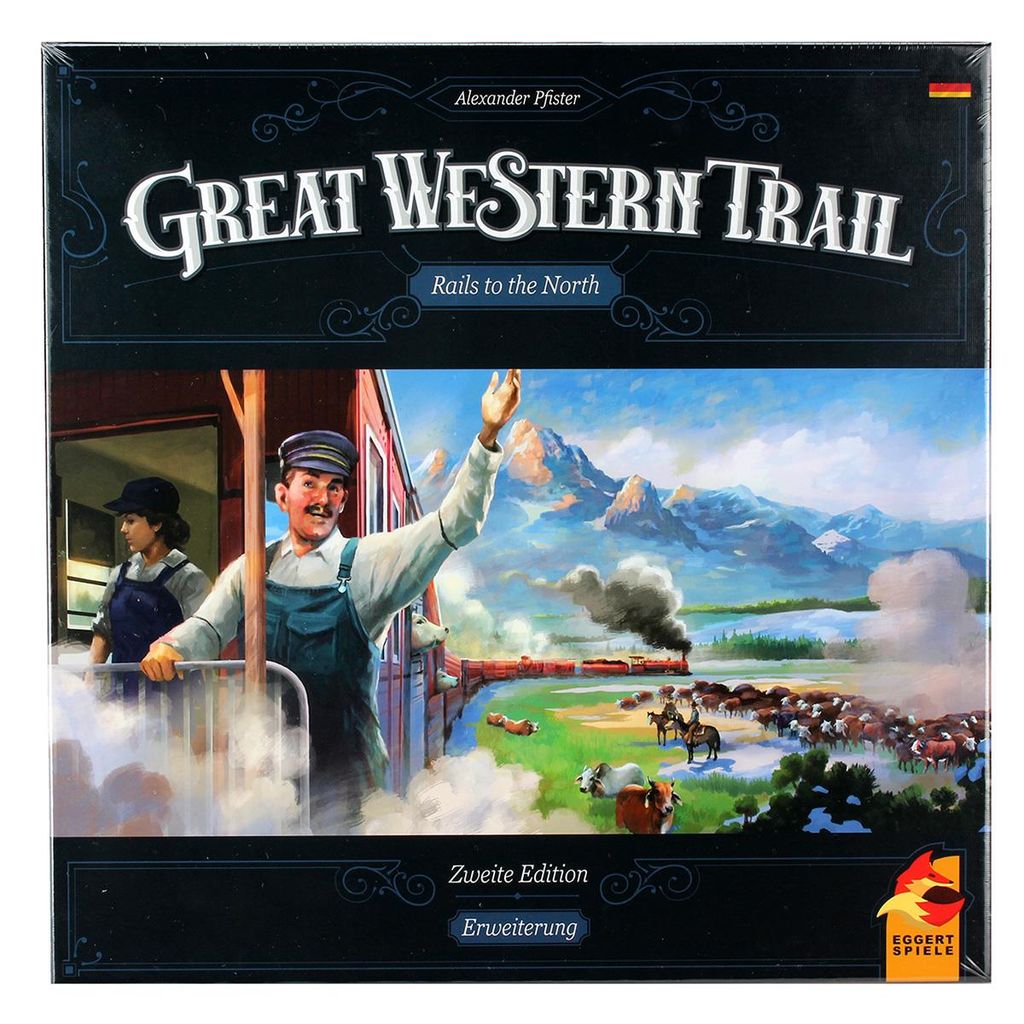ASMODEE Great Western Trail - Rails to the North (2. Edition)