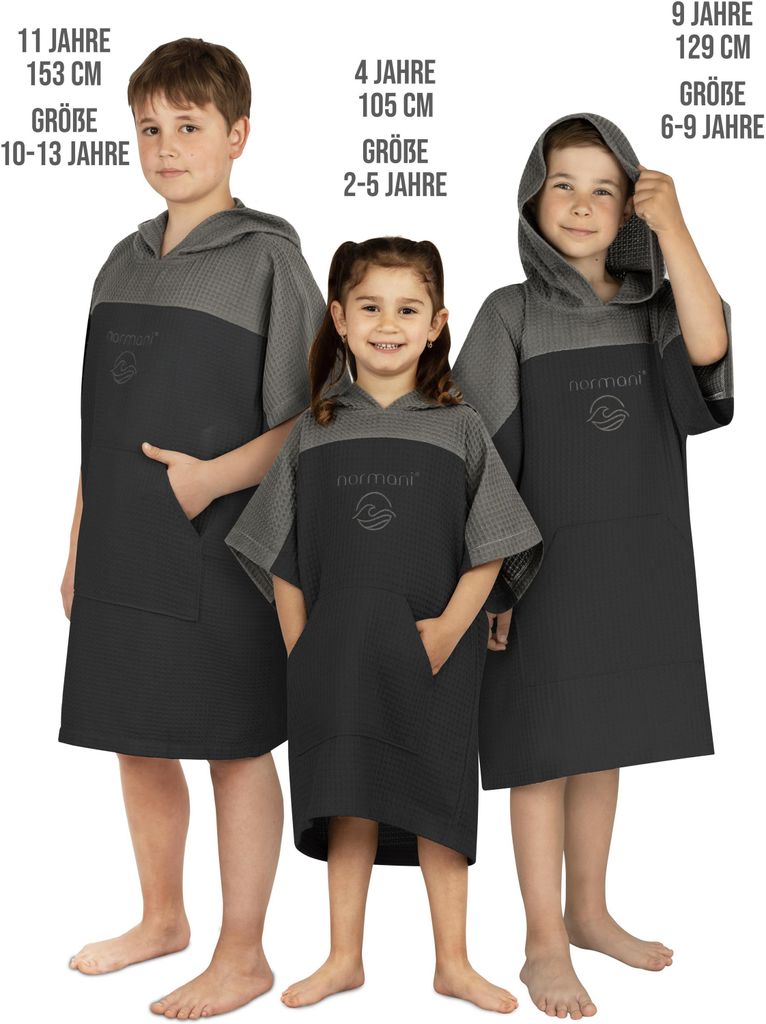 normani Kinder Badeponcho Produktbild 3