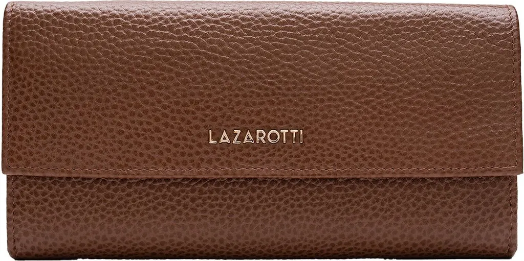 Lazarotti Bologna Portafoglio Marrone 12 Carte | Qualità Top Prezzo OK