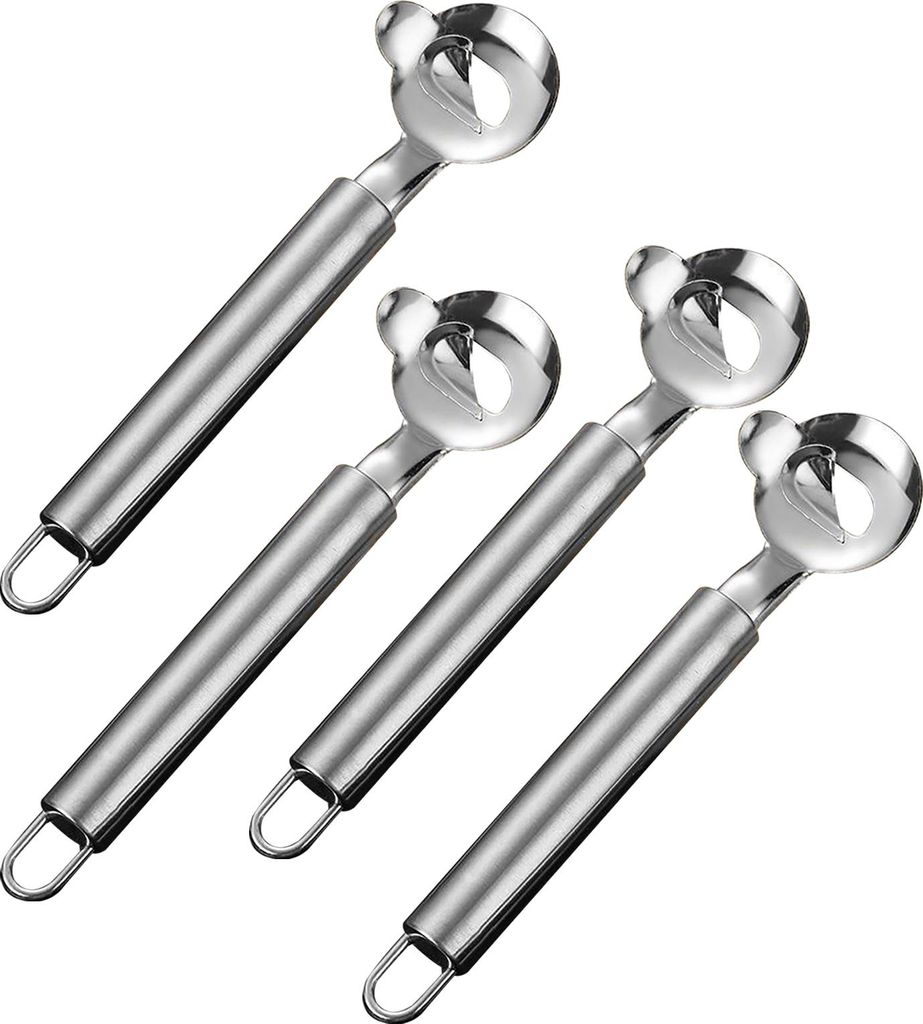 Kaktusschäler aus Edelstahl, löffelförmiger Nopales-Schäler, ergonomischer Griff, Nudelschneider, Tortenbodenschneider, vielseitiges Küchengerät