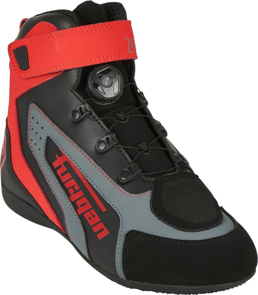 Furygan 3135-108 Buty V4 Easy D3O Czarno-czerwony Rozmiar: 46