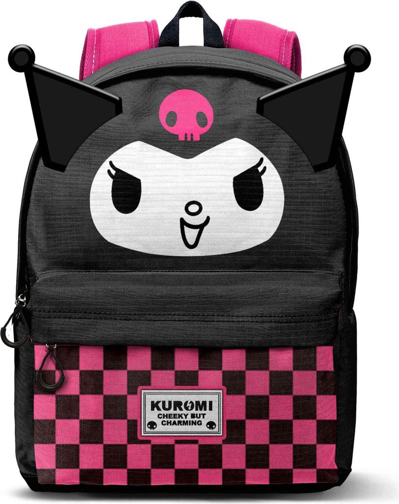 Karactermania - Plecak Hello Kitty Kuromi 44cm - Oficjalny Produkt Szkolny