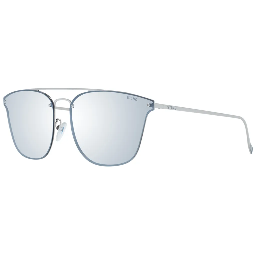 Lunettes de soleil Sting Palladium Brillant verres larges 62mm Homme