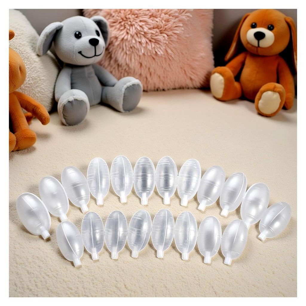 Quietschspielzeug für Puppen, Geräuschmacher, Kunststoff, für Hunde, Katzen, Kaninchen, Papageien, Vögel, DIY-Spielzeug, Zubehör, 10 Stück