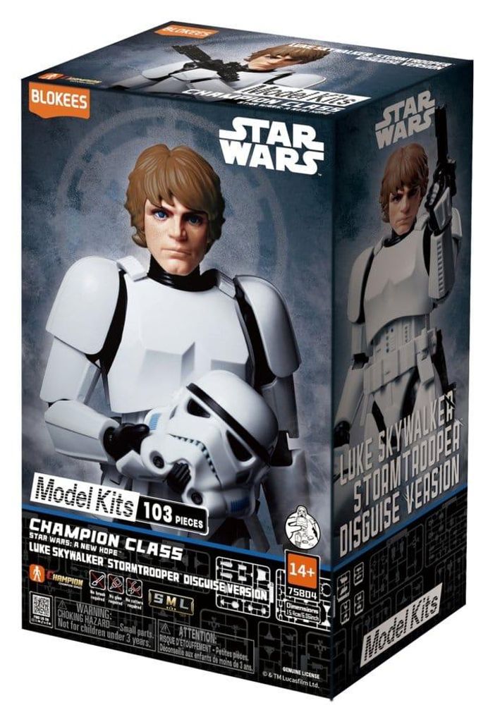 Sada plastových modelov Star Wars – Luke Skywalker – Obrázok produktu 