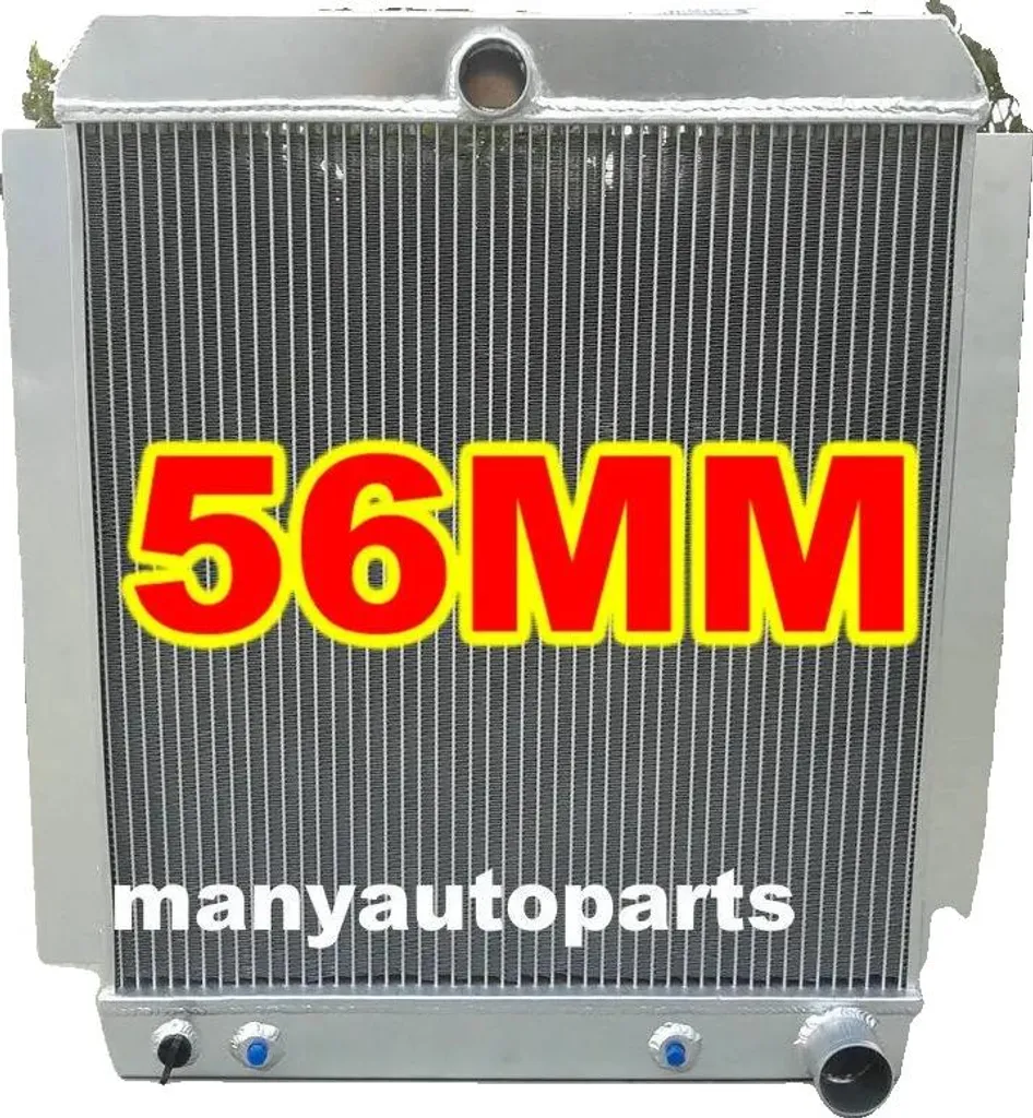 Radiateur Aluminium Chevy Truck 48-54 avec Faisceau Triple Rangée 56mm