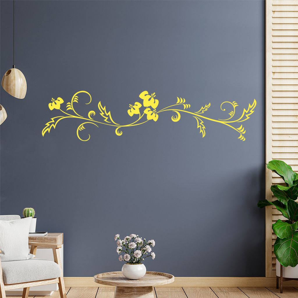 Farn Wandtattoo in 6 Größen - Wandaufkleber Wall Sticker - Dekoration, Küche, Wohnzimmer, Schlafzimmer, Badezimmer