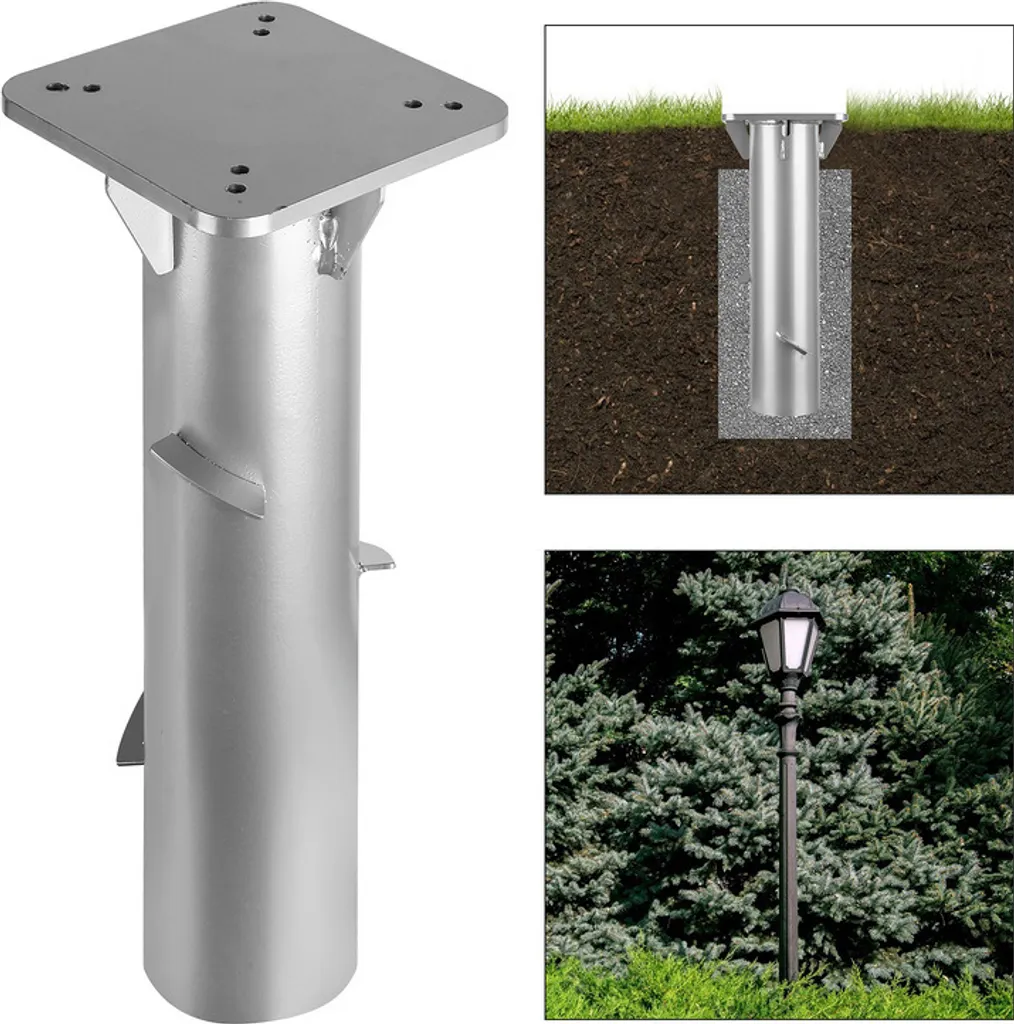 Base Ombrellone Metallo 16cm Jopassy - Supporto Design Salvaspazio