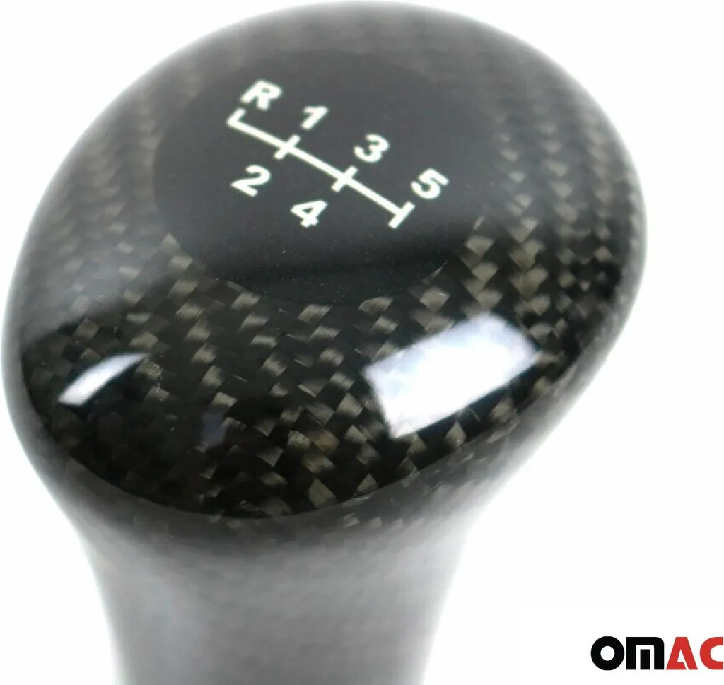 Pommeau de levier de vitesse Carbone pour BMW E46 E90 E60 E39 - 5 Vitesses - 2