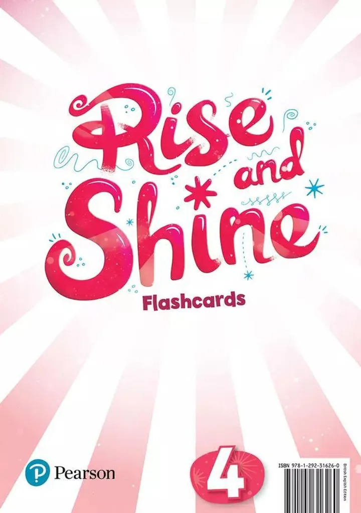 Matériel Pédagogique Anglais - Flashcards Rise and Shine 4 Niveau CM2