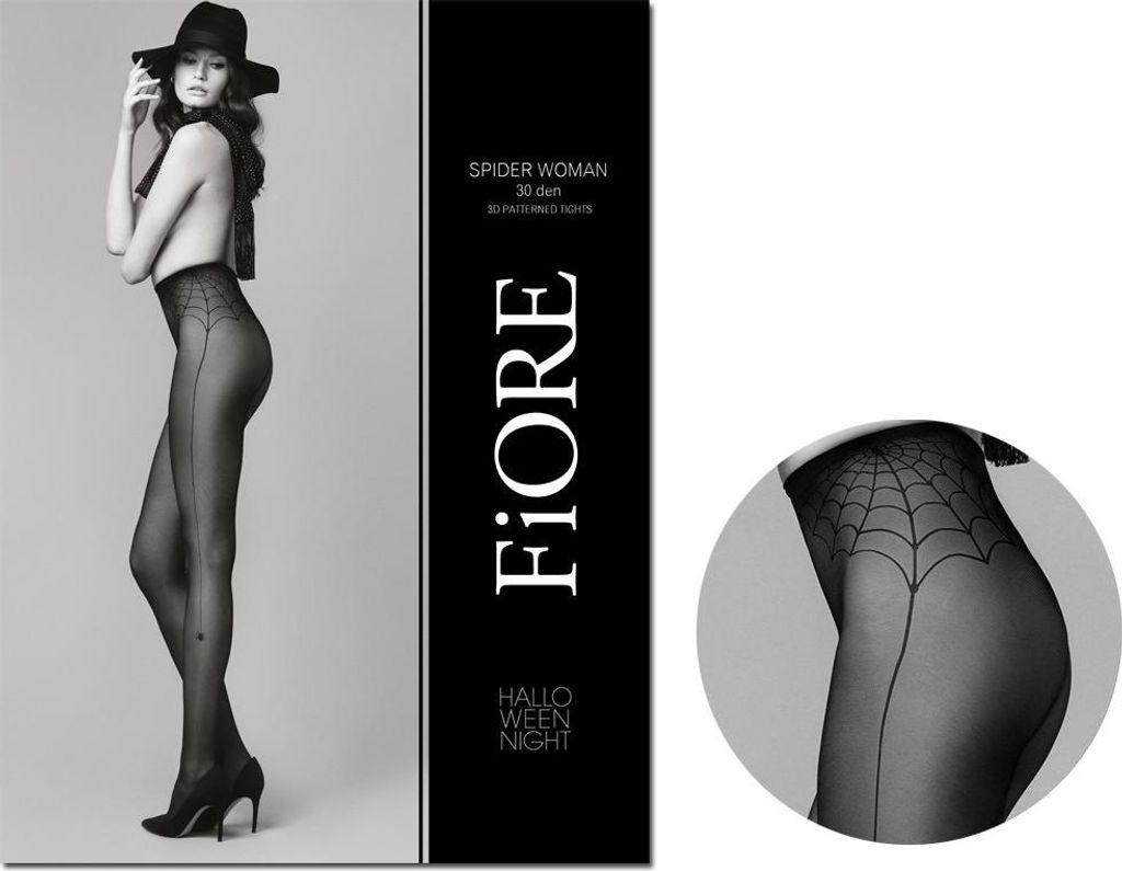 30den-Halloween-Strumpfhose für Frauen 4 Black