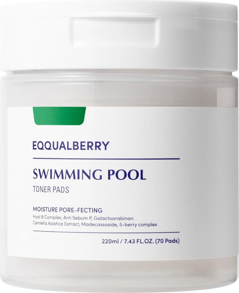 EQQUALBERRY - SCHWIMMBAD-TONER-PADS, 70 Stück Produktbild 