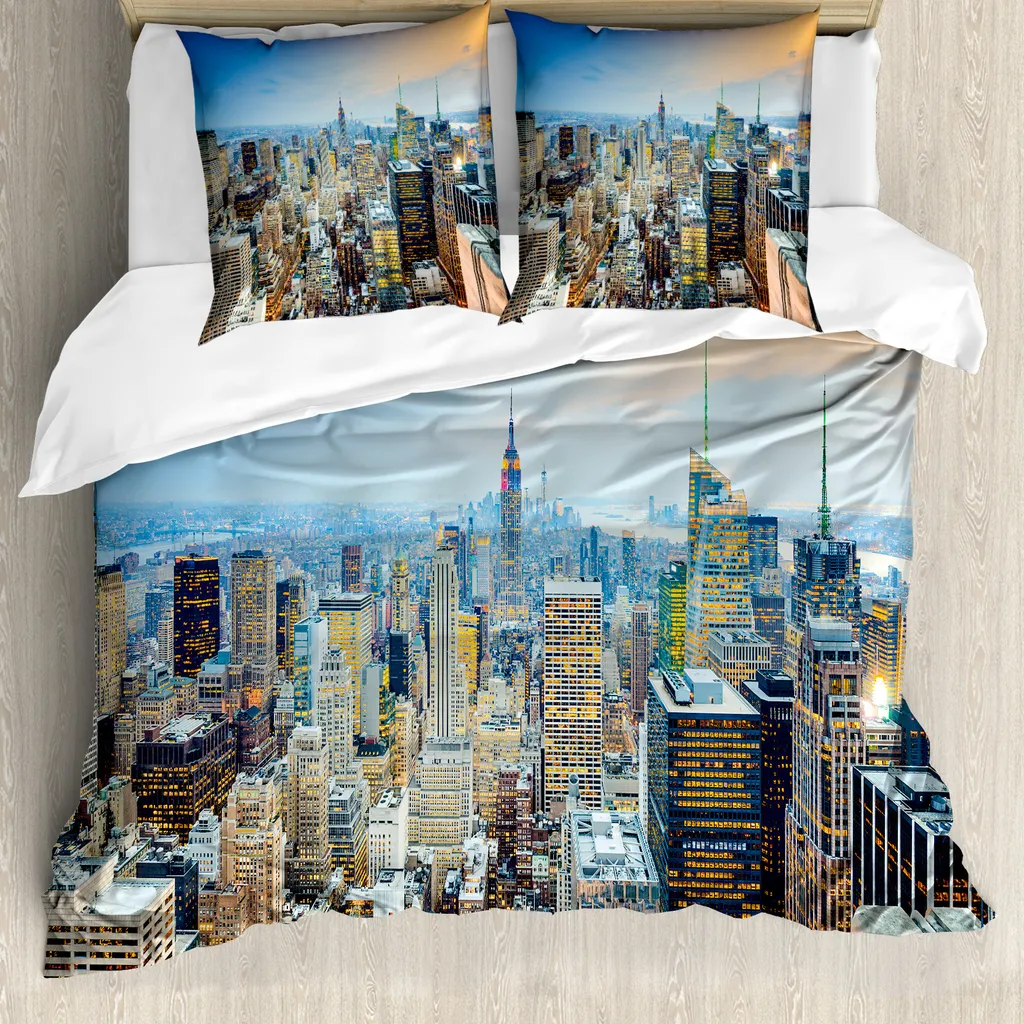 Copripiumino 200x200 NYC Antiacaro ABAKUHAUS | Lavabile e No Stiro
