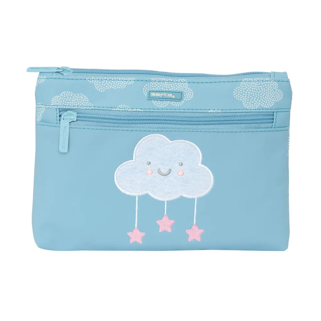 Astuccio Safta Nube Clouds Blue 23cm - Originale e Resistente