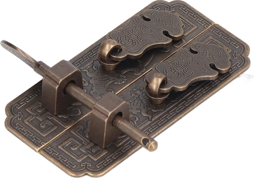 Kabinettsfaceplate Messingmaterial Bronze glckverhei?end Fledermausmuster Retro chinesische Griffe fr Kleiderschr?nke
