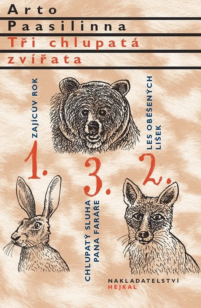 Livre Tři chlupatá zvířata Paasilinna - Le Cadeau Idéal pour Lecteur