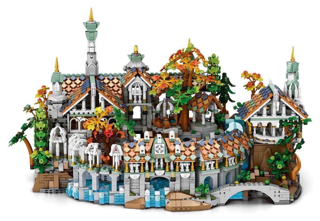 Reobrix 55015 Duskvale Sanctum Stredoveké údolné mesto 4 Obrázok produktu 