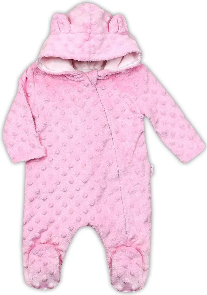 Combinaison bébé anti-irritation Nicol Bubbles rose 6-9 mois coton doux