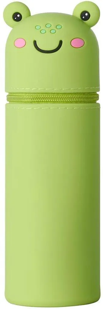 Rangement de stylos pour l'école, porte-crayons kawaii en silicone souple