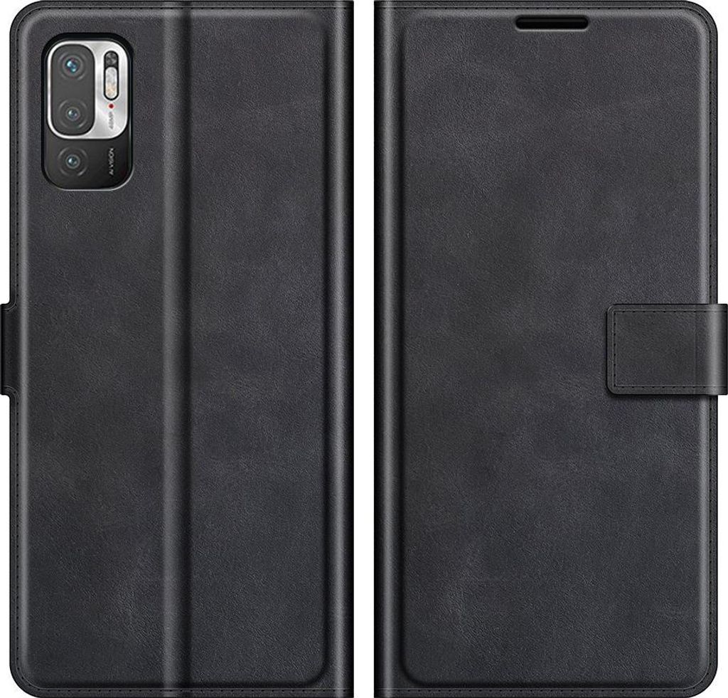 Xiaomi Redmi Note 10 5G Hülle - Coverup Deluxe Klapphülle - Schwarz