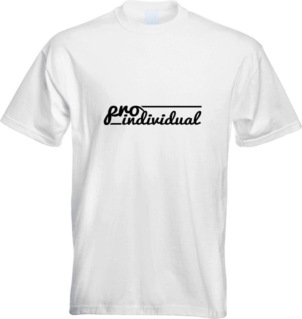Kiwistar - T-Shirt - Weiss - Pro Individual Herren Funshirt Bedruckt Design Sprüche Spruch Motive - mit Motiv Bedruckt - Funshirt Design - Sport -...
