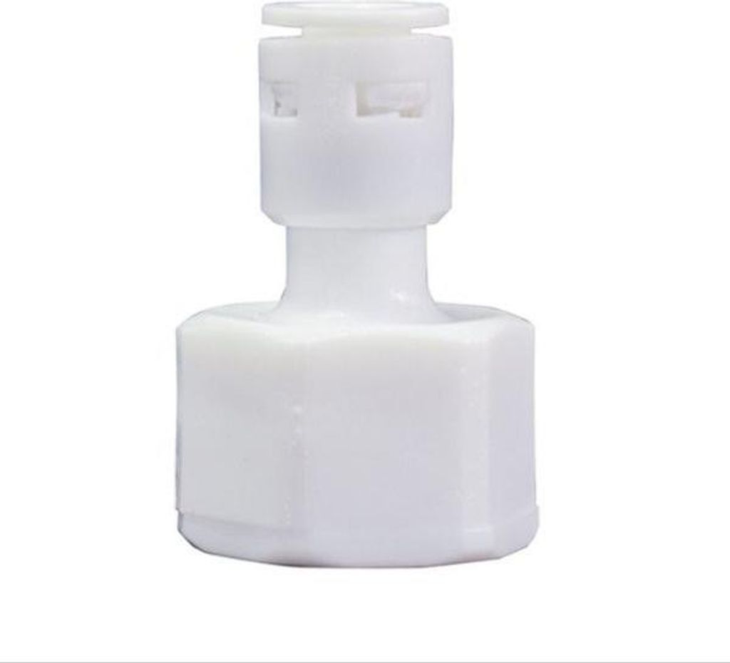 Wasserschnellverbinder 1/2" Gewinde Reduzierung auf 1/4" Stecker 6,5 mm - Schlauchverbinder