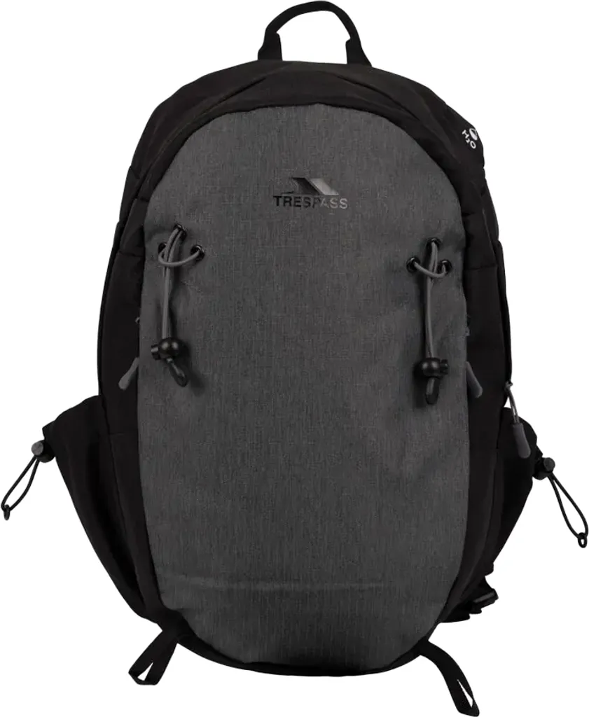 Sac à dos 24 Litres Trespass Apto Gris TP6943 avec Dos Rembourré