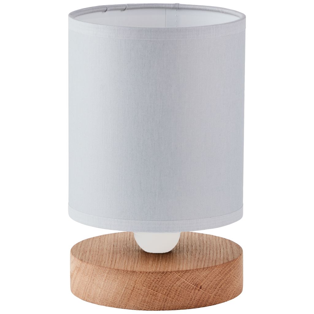 BRILLIANT Vonnie Tischleuchte grau/holz 93094/22