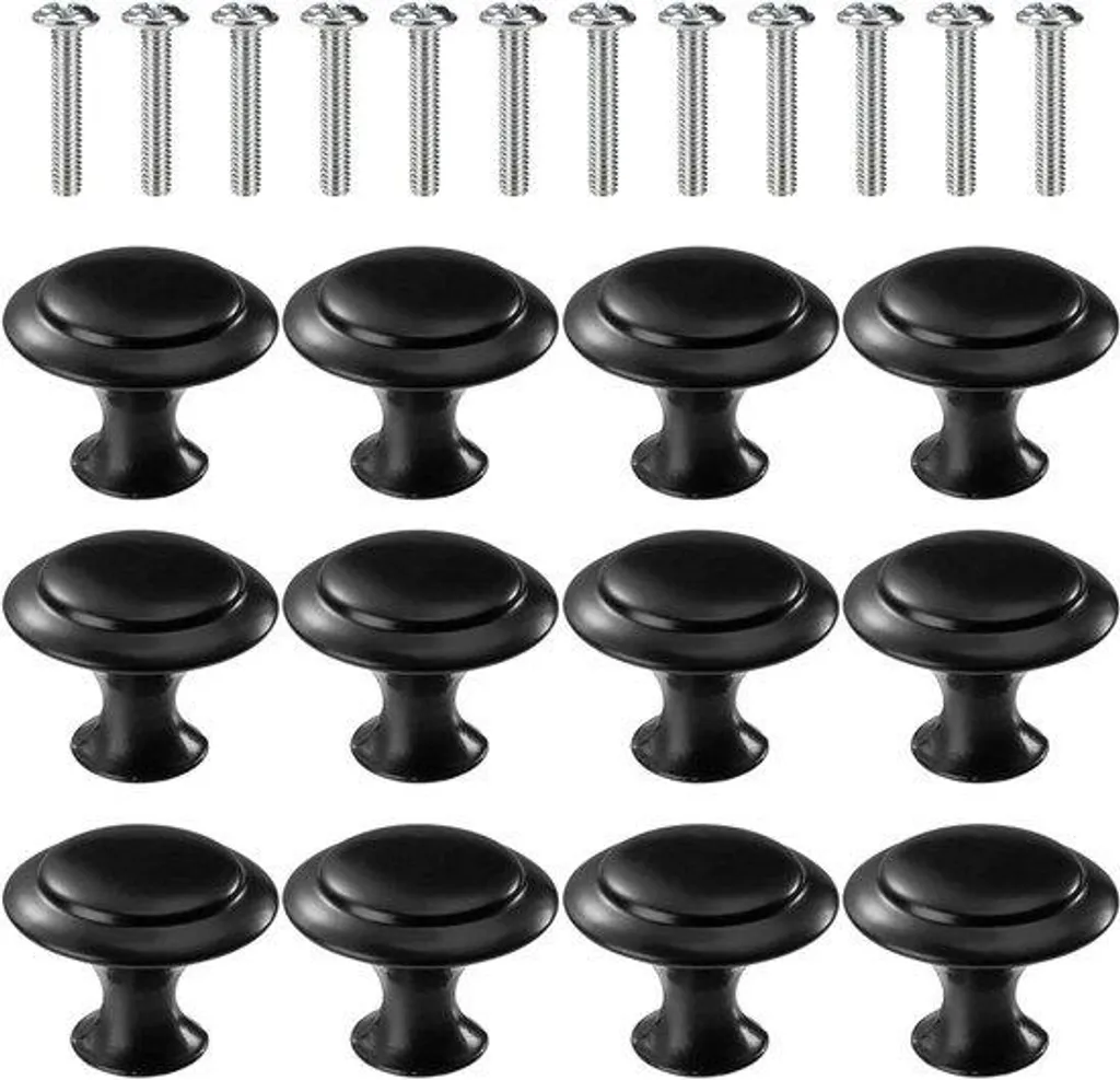Poignées de meuble 30 mm lot de 12 pour remplacer des boutons usés