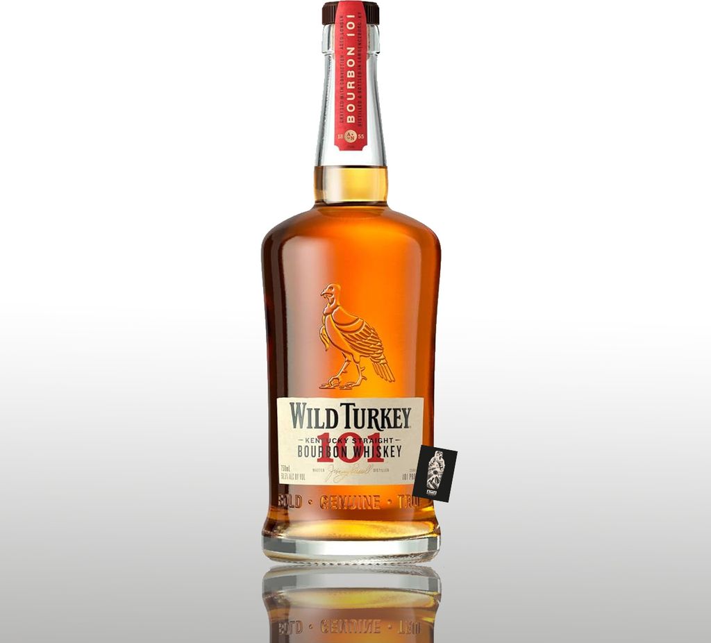 Wild Turkey 101 Kentucky Bourbon Whiskey 0,7l 700ml (50,5% Produktbild 