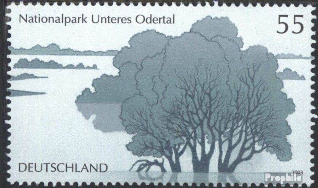 Briefmarken BRD (BR.Deutschland) 2003 Mi 2343 (kompl.Ausg.) postfrisch Naturparks