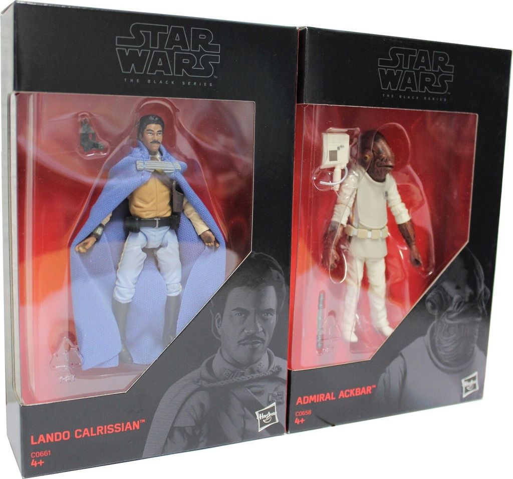 Star Wars The Black Series - Ackbar & Lando 2er Pack Produktbild 