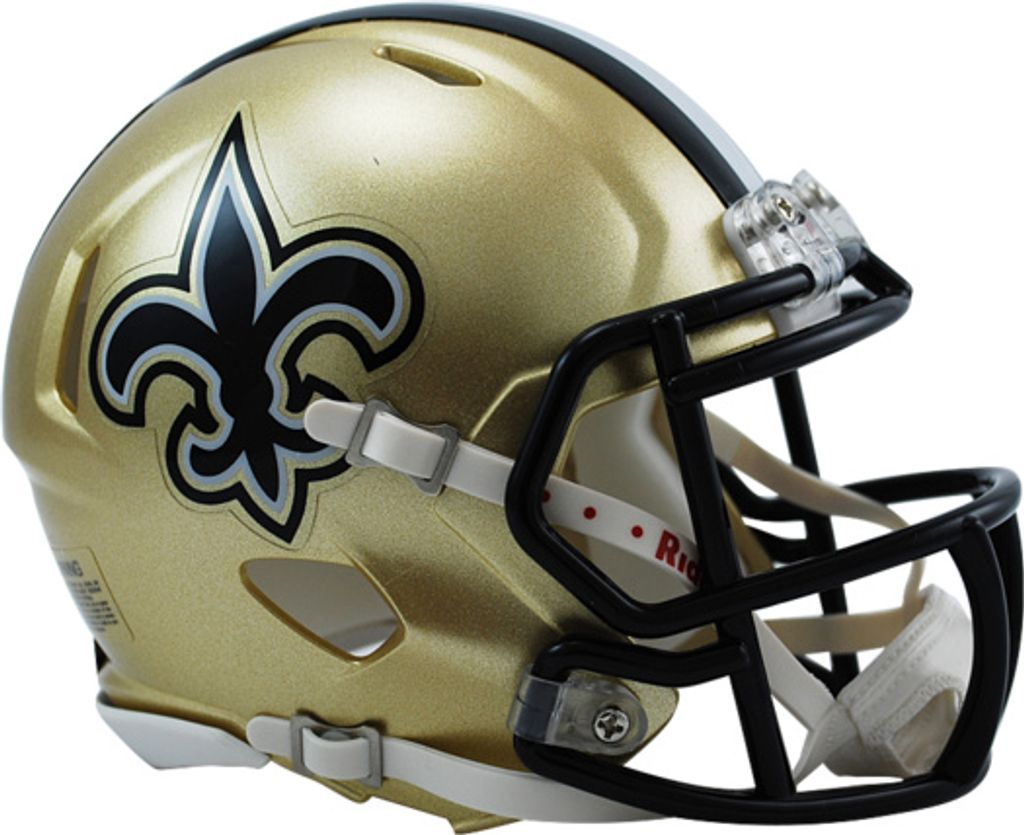 Riddell Speed Mini Helmet Club Saints Fanzone Artikel