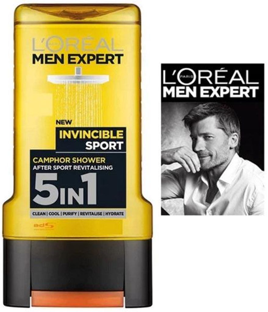 L'Oréal Men Expert Duschgel 250 ml Invincible Sport Produktbild 